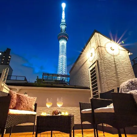 東京都Skytree View Oshiageアパートメント エクステリア 写真